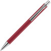 Ручка шариковая Lobby Soft Touch Chrome, красная, арт. 18323.50 фото 4 — Бизнес Презент