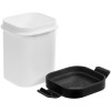 Ланчбокс для снеков Lunch Crunch, белый с черным, арт. 17724.63 фото 2 — Бизнес Презент