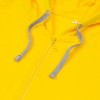 Толстовка на молнии с капюшоном Unit Siverga, желтая, арт. 6895.800 фото 3 — Бизнес Презент