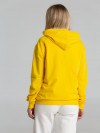 Толстовка на молнии с капюшоном Unit Siverga, желтая, арт. 6895.800 фото 7 — Бизнес Презент