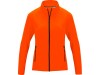 Женская флисовая куртка Zelus, оранжевый, арт. 3947531XS фото 2 — Бизнес Презент