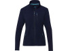 Женская флисовая куртка Amber на молнии из переработанных материалов по стандарту GRS, темно-синий, арт. 37530552XL фото 2 — Бизнес Презент