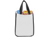 Маленькая ламинированная сумка для покупок, белый, арт. 12034501 фото 2 — Бизнес Презент