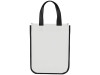 Маленькая ламинированная сумка для покупок, белый, арт. 12034501 фото 3 — Бизнес Презент