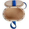 Коробка Drummer, овальная, с синей лентой, арт. 64602.40 фото 4 — Бизнес Презент