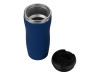 Термокружка Mony Steel 350 мл, soft touch, темно-синий 295C, арт. 827052 фото 2 — Бизнес Презент