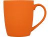 Кружка керамическая с покрытием софт тач оранжевая, арт. 870718p фото 2 — Бизнес Презент