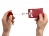 Ретрактор Attach New, красный, арт. 16240.50 фото 5 — Бизнес Презент