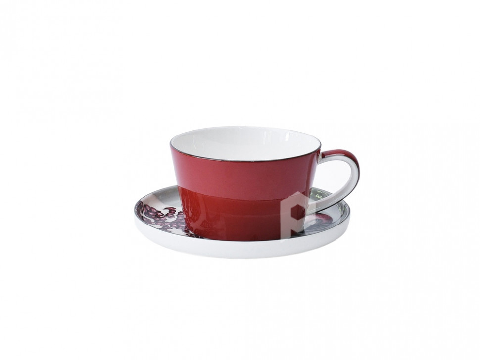 Набор чашка и блюдце Valerie Concept TEA SET 1 BLU, арт. 88801 фото 1 — Бизнес Презент
