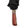 Зонт складной Cloudburst, черный, арт. 17192.30 фото 4 — Бизнес Презент