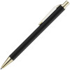 Ручка шариковая Lobby Soft Touch Gold, черная, арт. 18324.30 фото 2 — Бизнес Презент