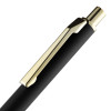 Ручка шариковая Lobby Soft Touch Gold, черная, арт. 18324.30 фото 5 — Бизнес Презент