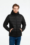 Куртка компактная мужская Stavanger, черная, арт. 11613.31.S фото 16 — Бизнес Презент