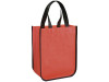 Маленькая ламинированная сумка для покупок, красный, арт. 12034502 фото 1 — Бизнес Презент