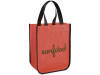 Маленькая ламинированная сумка для покупок, красный, арт. 12034502 фото 4 — Бизнес Презент
