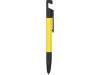 Ручка-стилус пластиковая шариковая многофункциональная (6 функций) Multy, желтый, арт. 71532.04 фото 3 — Бизнес Презент