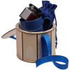 Коробка Drummer, круглая, с синей лентой, арт. 64603.40 фото 3 — Бизнес Презент