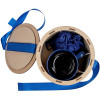 Коробка Drummer, круглая, с синей лентой, арт. 64603.40 фото 5 — Бизнес Презент