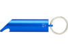 Flare светодиодный фонарик из переработанного алюминия и открывалка для бутылок с брелоком - Ярко-синий, арт. 10457453 фото 2 — Бизнес Презент