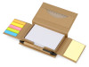 Канцелярский набор для записей Stick box, натуральный, арт. 388907 фото 1 — Бизнес Презент