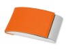 Визитница, оранжевый/серебристый, арт. 720218 фото 1 — Бизнес Презент