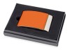 Визитница, оранжевый/серебристый, арт. 720218 фото 4 — Бизнес Презент
