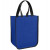 Маленькая ламинированная сумка для покупок, ярко-синий