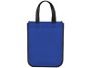 Маленькая ламинированная сумка для покупок, ярко-синий, арт. 12034503 фото 3 — Бизнес Презент