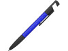Ручка-стилус пластиковая шариковая многофункциональная (6 функций) Multy, синий, арт. 71532.02 фото 3 — Бизнес Презент