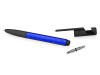 Ручка-стилус пластиковая шариковая многофункциональная (6 функций) Multy, синий, арт. 71532.02 фото 7 — Бизнес Презент