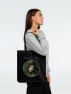 Холщовая сумка «Ты же девочка», черная, арт. 71201.31 фото 3 — Бизнес Презент