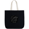 Холщовая сумка с вышивкой Esto Quod Es, черная, арт. 71306.30 фото 3 — Бизнес Презент