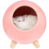 Беспроводная лампа-колонка Right Meow, розовая, арт. 12191.15 фото 2 — Бизнес Презент
