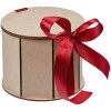 Коробка Drummer, круглая, с красной лентой, арт. 64603.50 фото 1 — Бизнес Презент
