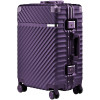 Чемодан Aluminum Frame PC Luggage V1, фиолетовый, арт. 14633.70 фото 3 — Бизнес Презент