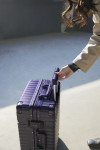 Чемодан Aluminum Frame PC Luggage V1, фиолетовый, арт. 14633.70 фото 7 — Бизнес Презент