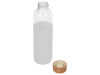 Бутылка для воды стеклянная Refine, в чехле, 550 мл, белый (P), арт. 887316p фото 2 — Бизнес Презент