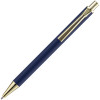 Ручка шариковая Lobby Soft Touch Gold, синяя, арт. 18324.40 фото 4 — Бизнес Презент