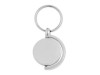 Брелок с глобусом, вращающимся внутри кольца, серебристый, арт. 706210 фото 4 — Бизнес Презент