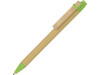 Ручка шариковая Salvador, натуральный/зеленый, черные чернила, арт. 10612301 фото 1 — Бизнес Презент