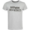 Футболка Hard Work. Best Results, серый меланж, арт. 77007.121 фото 1 — Бизнес Презент