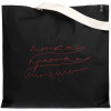 Холщовая сумка с вышивкой «Тонкая красная линия», черная, арт. 71306.31 фото 1 — Бизнес Презент
