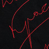 Холщовая сумка с вышивкой «Тонкая красная линия», черная, арт. 71306.31 фото 4 — Бизнес Презент