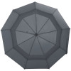 Складной зонт Dome Double с двойным куполом, серый, арт. 17193.11 фото 2 — Бизнес Презент