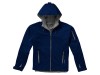 Куртка софтшел Match мужская, темно-синий/серый, арт. 3330649M фото 3 — Бизнес Презент