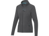 Женская флисовая куртка Amber на молнии из переработанных материалов по стандарту GRS, storm grey, арт. 3753082L фото 1 — Бизнес Презент