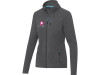 Женская флисовая куртка Amber на молнии из переработанных материалов по стандарту GRS, storm grey, арт. 3753082L фото 4 — Бизнес Презент