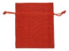 Мешочек подарочный, искусственный лен, малый, красный, арт. 995013 фото 2 — Бизнес Презент