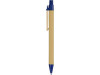 Ручка шариковая Salvador, натуральный/темно-синий, черные чернила, арт. 10612302 фото 4 — Бизнес Презент