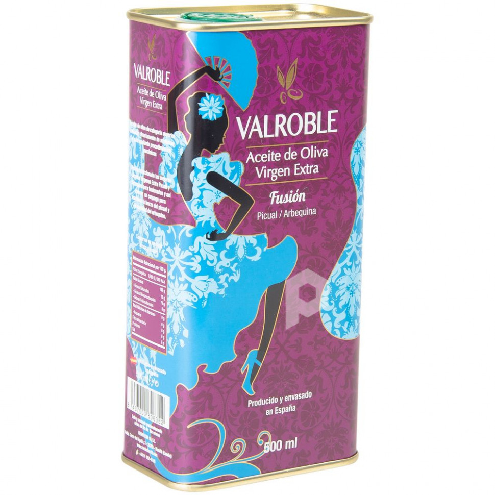 Масло оливковое Valroble Fusion, в жестяной упаковке, арт. 13440 фото 1 — Бизнес Презент